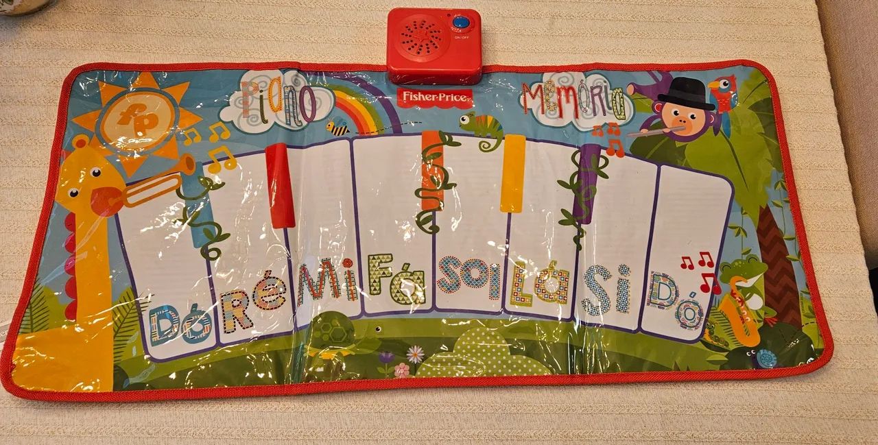 Tapete Musical Fisher Price Novo R$ 105,00. - Foto 2