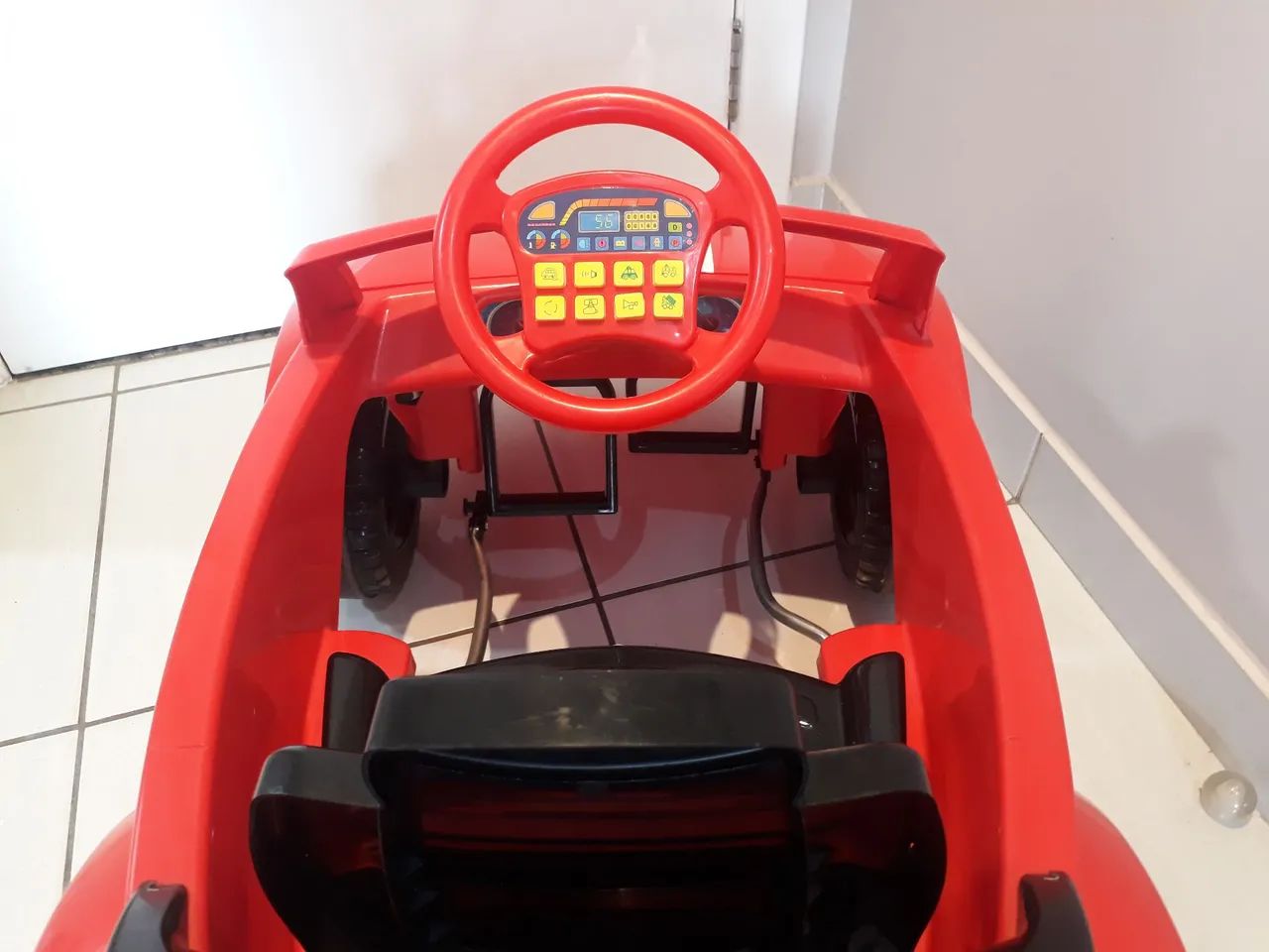 Fusca de Brinquedo para Empurrar - Vermelho - Foto 5