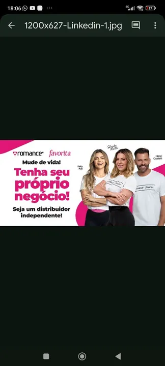 Seja um(a) revendedor Romance