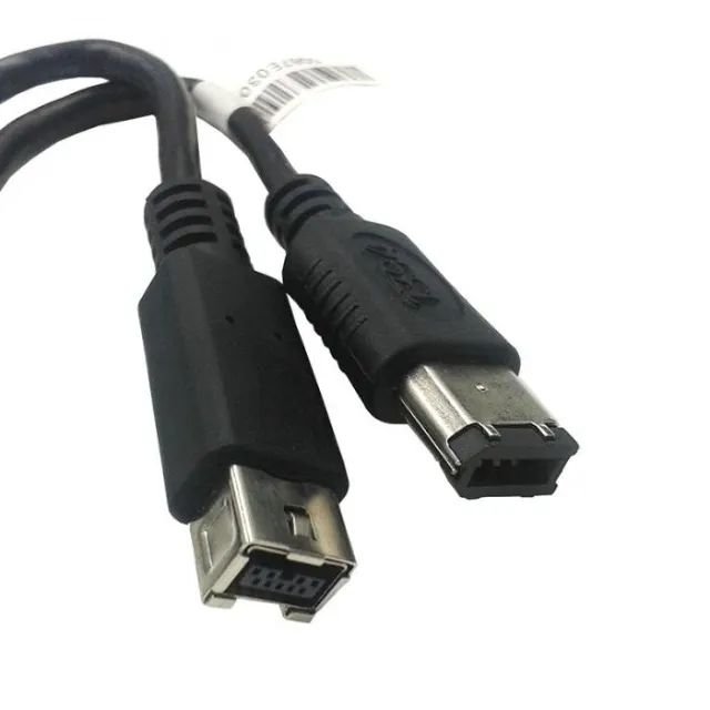 Cabo Firewire 800/400 De 9 X 6 Pinos Ieee1394b 0,6m - Foto 3