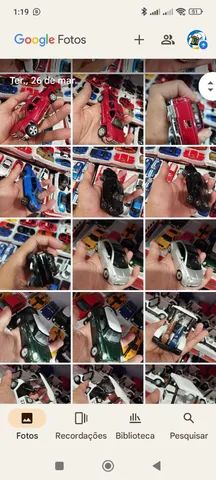 Venha garantir o seu carrinho miniatura material 