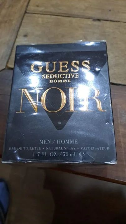 Eau de Toilete Guess Seductive Homme Noir 50ml - Foto 2