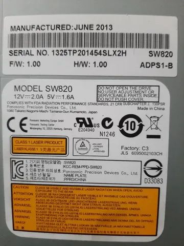 Leitor e gravador de dvd cd desktop interno - Foto 2