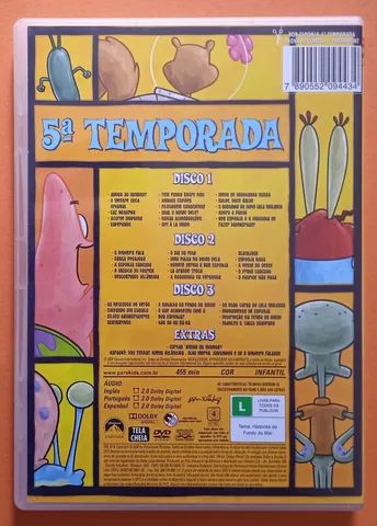 Dvd Bob Esponja 5a. Temporada Completa  - Foto 3