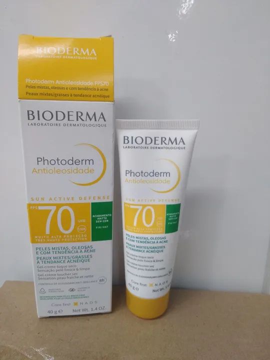Protetor Solar Bioderma Photoderm Antioleosidade FPS 70 - 40g - Foto 2