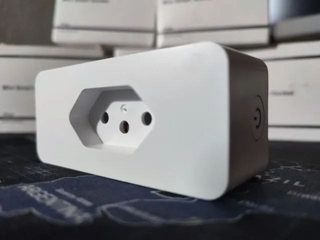 Tomada inteligente 16A Alexa Tuya Google assistente - Foto 2