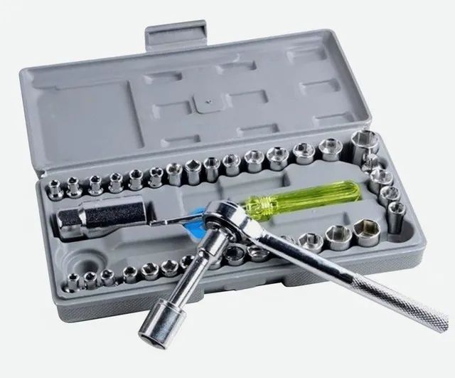 Jogo de Soquetes Com 40 peças - Novo - Foto 2