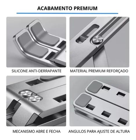 Suporte para notebook ou tablet de aço(Honestidade e Qualidade Jk Eletronicos) - Foto 2