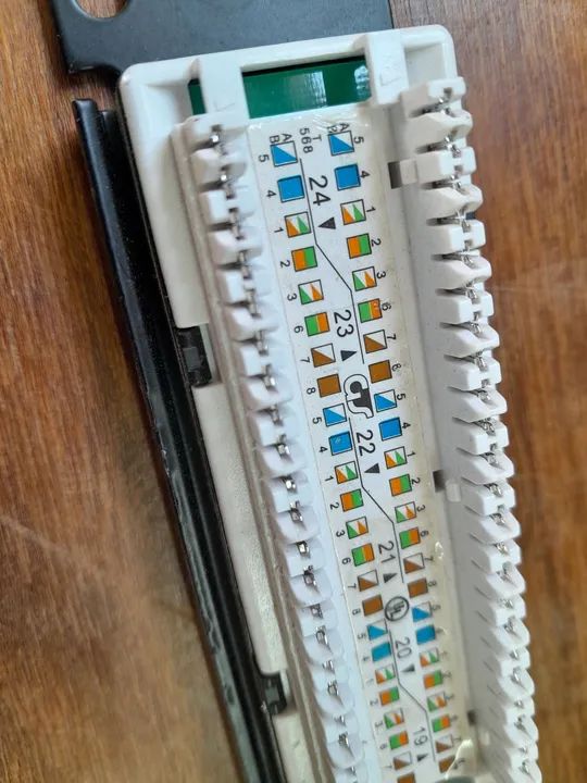 Patch Panel 24 portas GTS Network C5419359744370288644