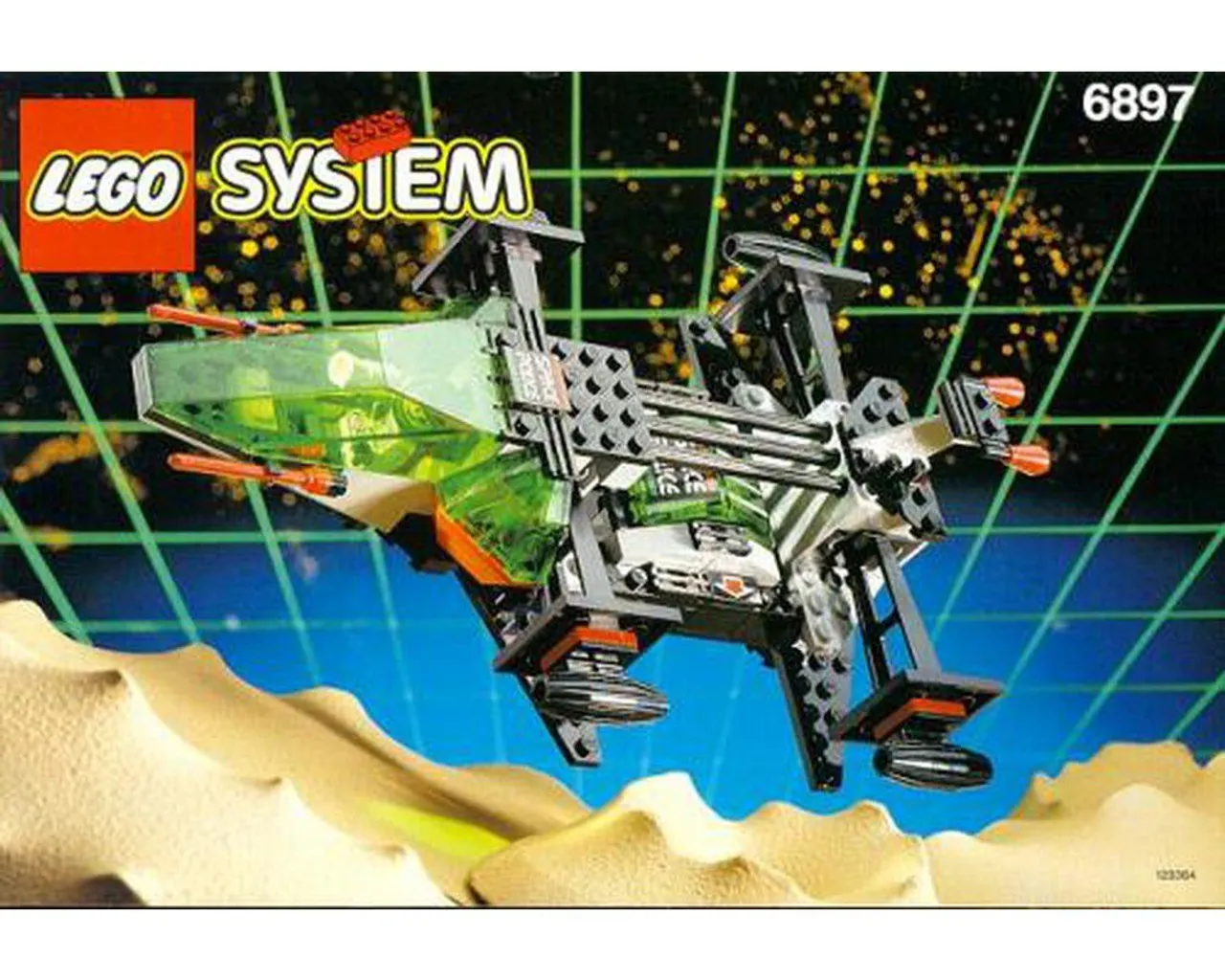 Lego 6897, Rebel Hunter space police 2