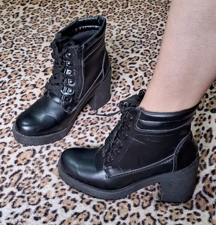 coturno gabriela n° 35 preto - Foto 2
