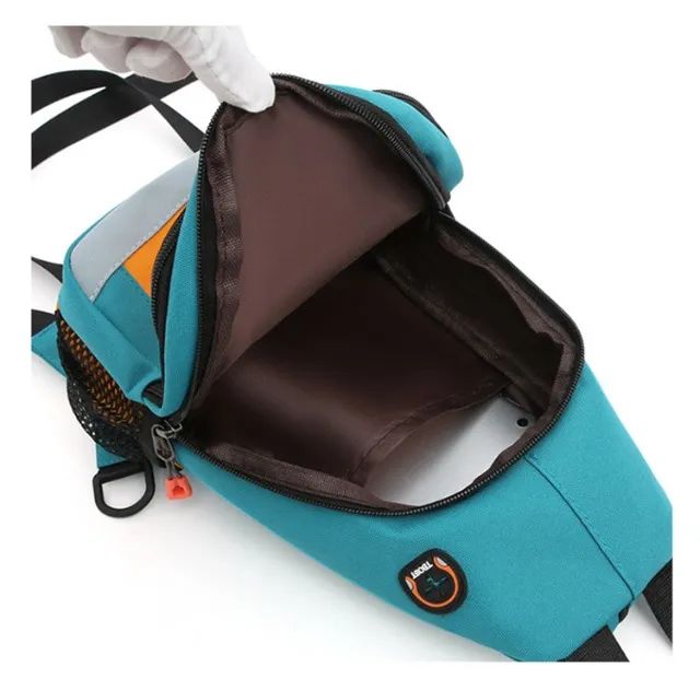 Bolsa transversal com zíper na alça - Foto 5