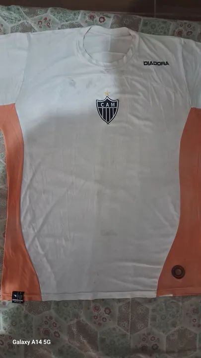 Camiseta de Futebol Diadora Cam - Tamanho M
