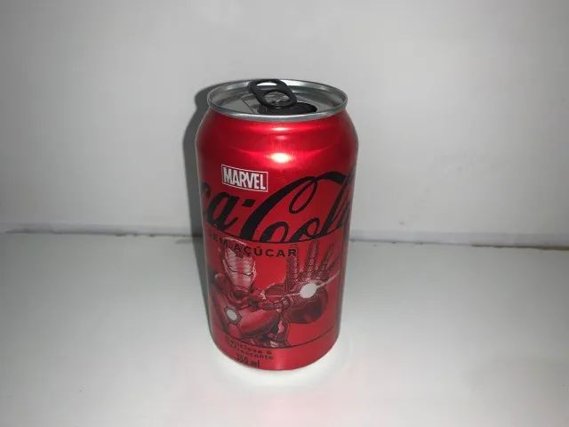 Latas: Coleção Marvel Coca Cola Homem De Ferro - Higienizada - Foto 2