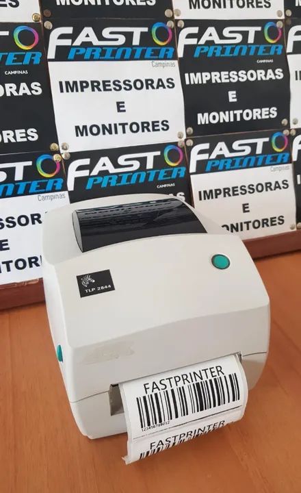 Impressora de etiqueta zebra tlp2844 - Foto 4
