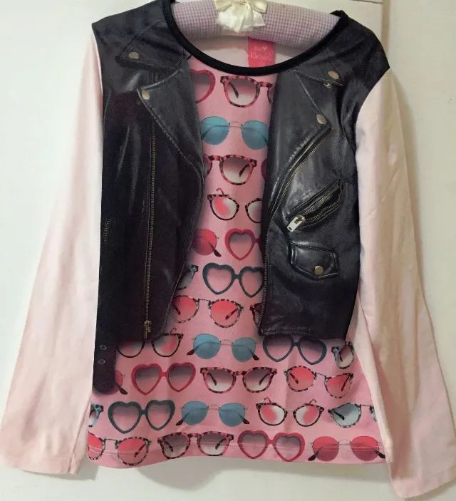 3 Blusas Tam. 10 _ Novíssima - Foto 3