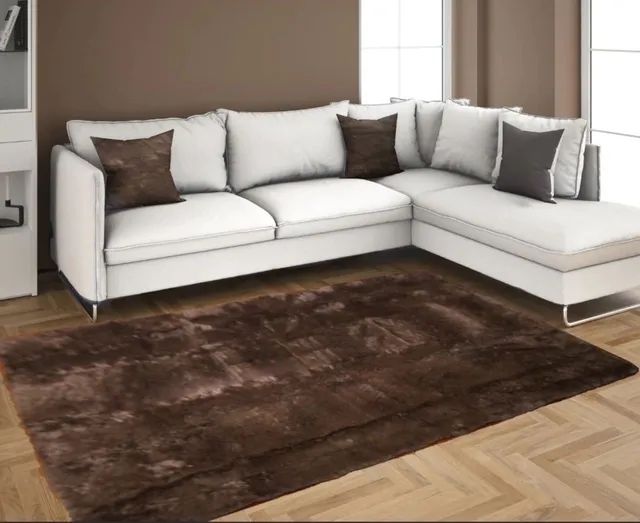 Tapete Ikon- Marron - 240X200cm, Novo embalado, Várias unidades disponíveis - Foto 2