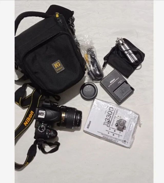 Camera Nikon D3300 + Lente Nikon 18-55mm - (3890 Cliques) - Foto 4