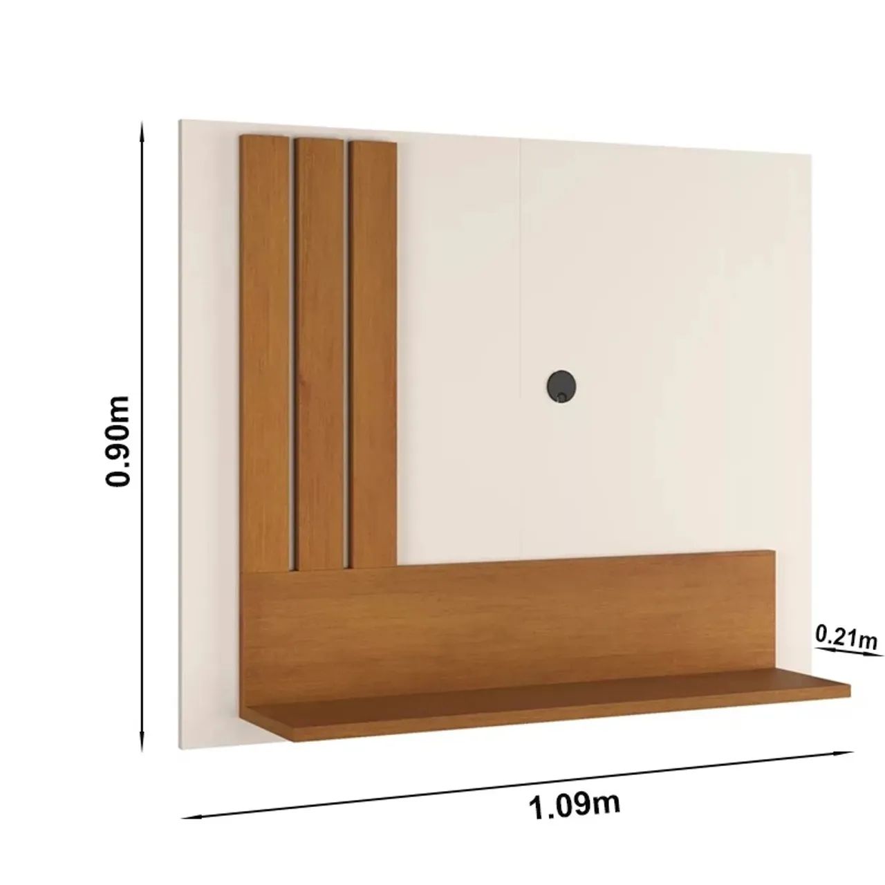 Painel C/ Detalhe Ripado Pérola rf32 - Foto 3