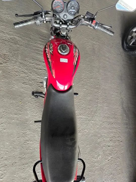 Honda CG  125  - Vermelha - Excelente estado - Foto 4