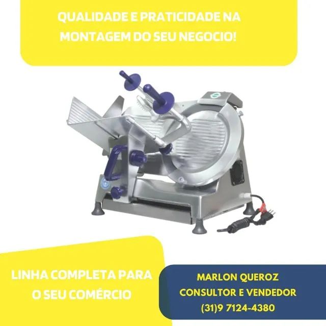 Cortador de Frios Automático Inox Gural