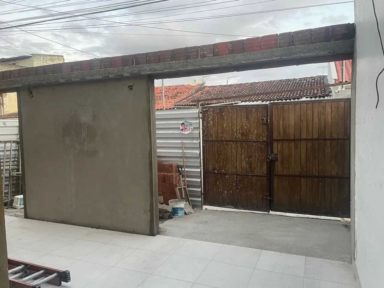 Portão de Madeira com tubo galvanizado de Jatops - Foto 2