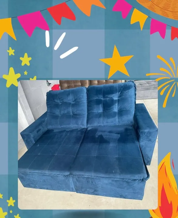 Sofá retrátil super sofisticado
