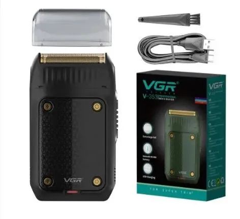 Barbeador portátil VGR Professional Electric recarregável