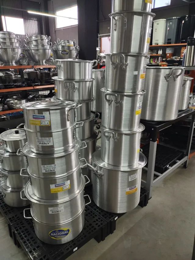 Caçarola alumínio fundido, caçarola e caldeirão alumínio, panelas, caldeirão  - Foto 4