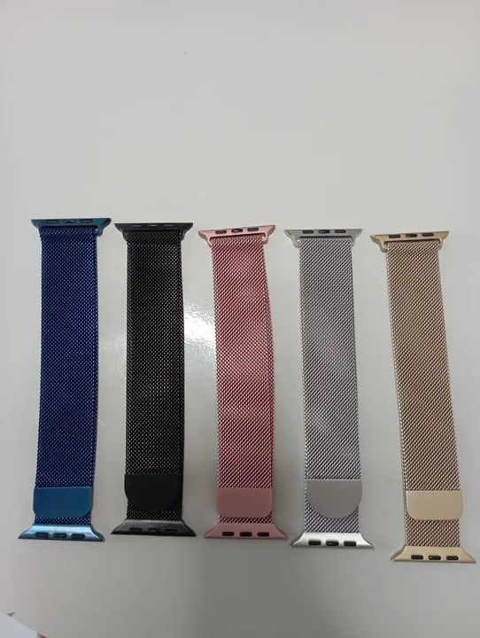 Pulseiras para Smartwatch Milanesas de Aço 45/49 mm Disponível Pronta entrega ? - Foto 5