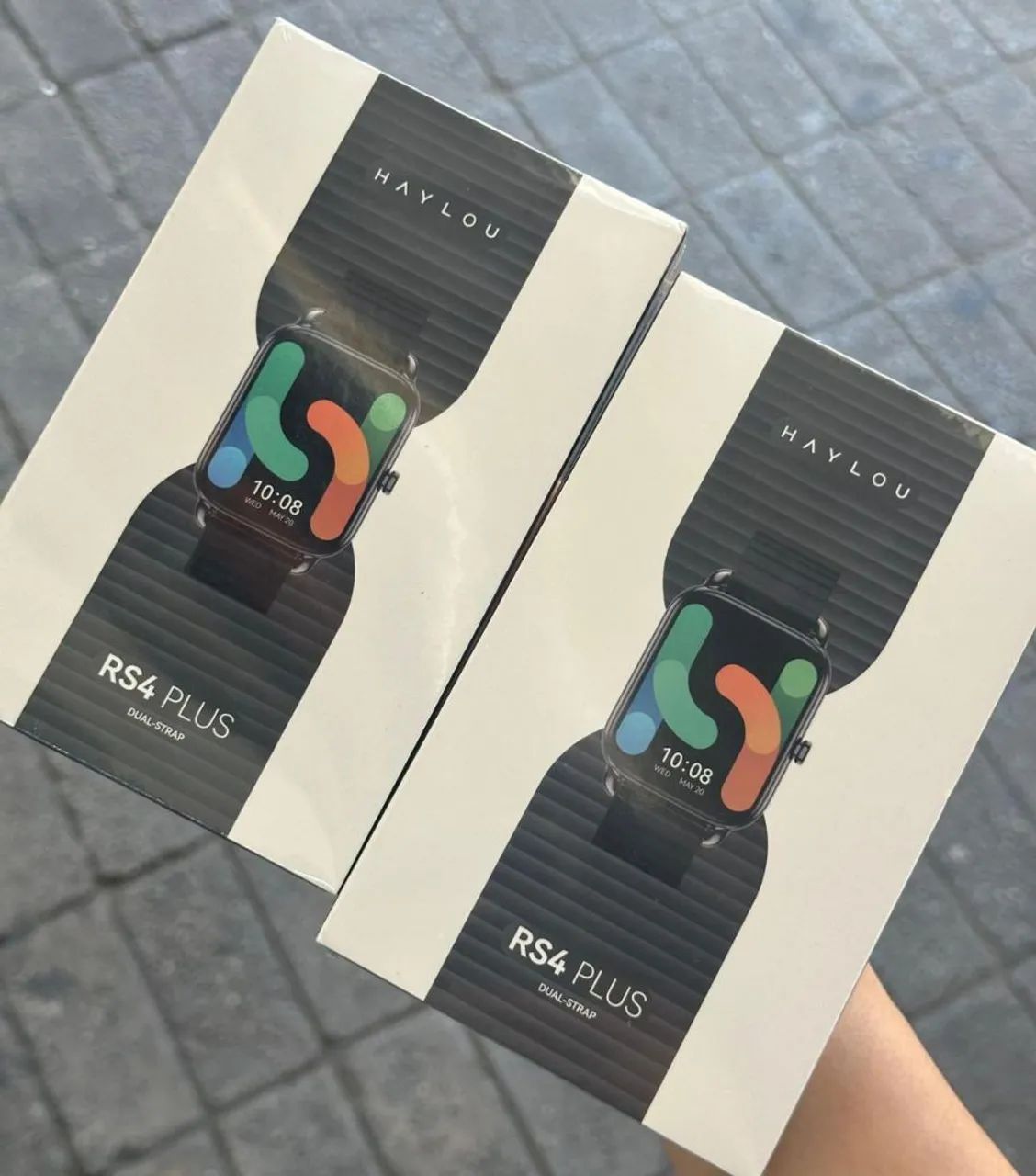 Relógio Inteligente Haylou RS4 Plus Dual-Strap