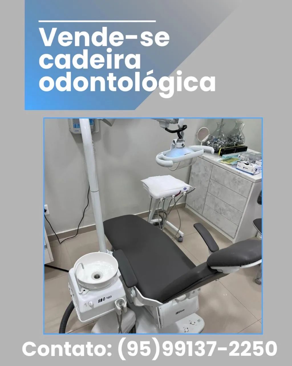 Vendo cadeira odontológica Olsen