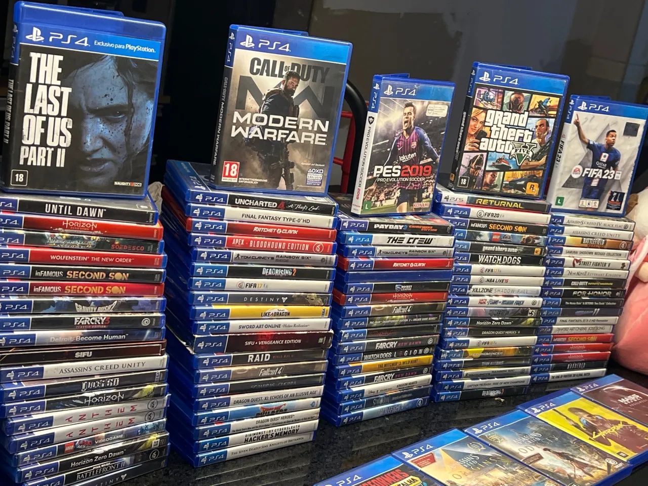 Jogos de ps4 pra venda ou trocas 