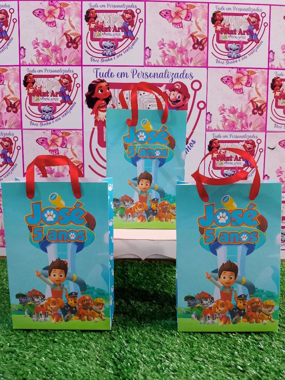 Sacolinhas personalizadas