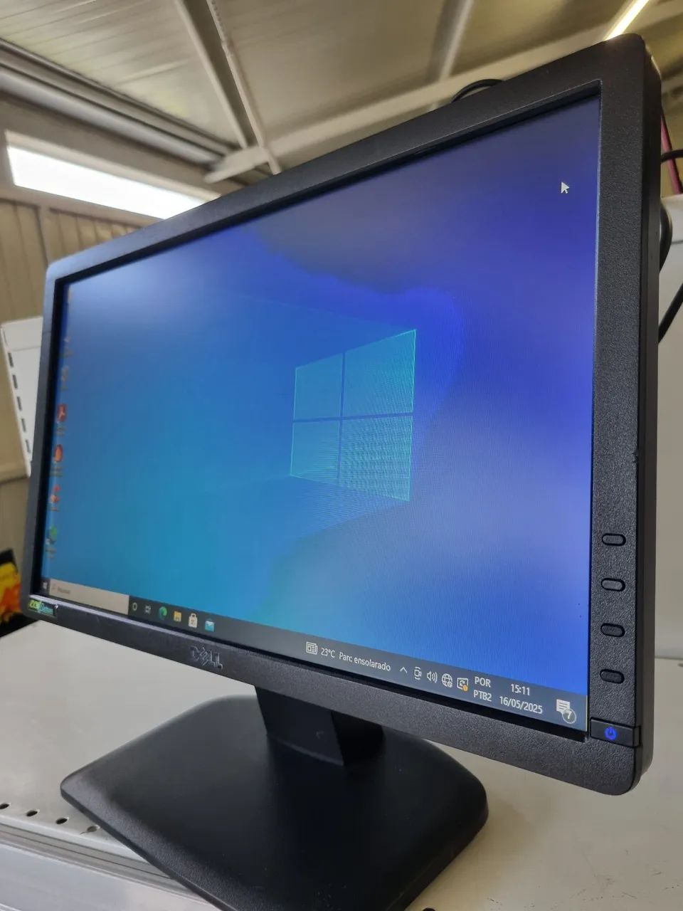 Monitor Dell Led 19" Polegadas Widescreen VGA  - Foto 3