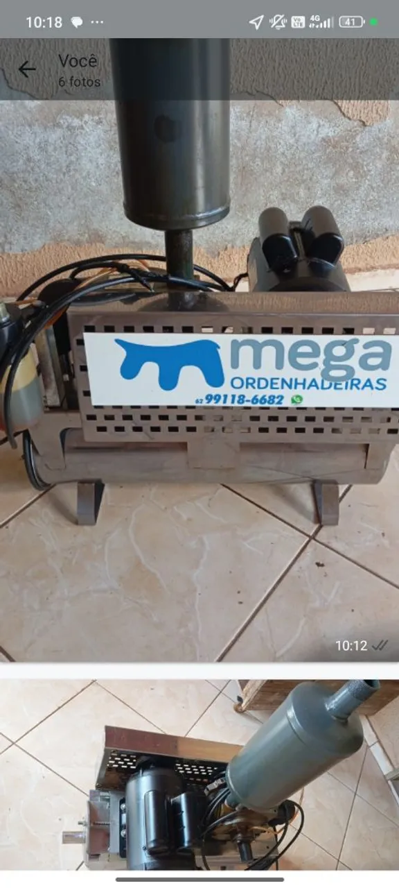 Máquina de Ordenha Mega