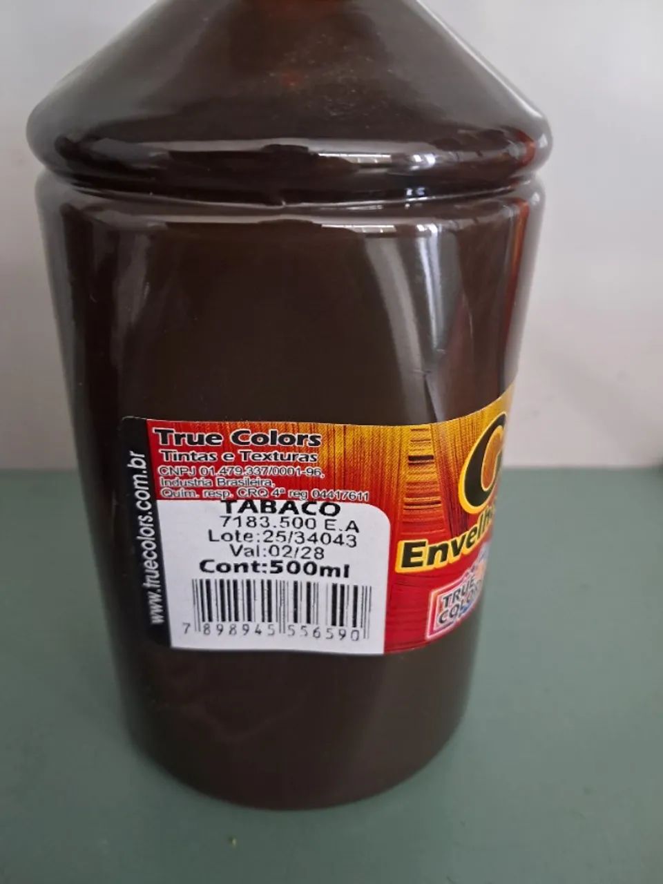 Gel envelhecor tabaco -500 ml-lacrado - Foto 2