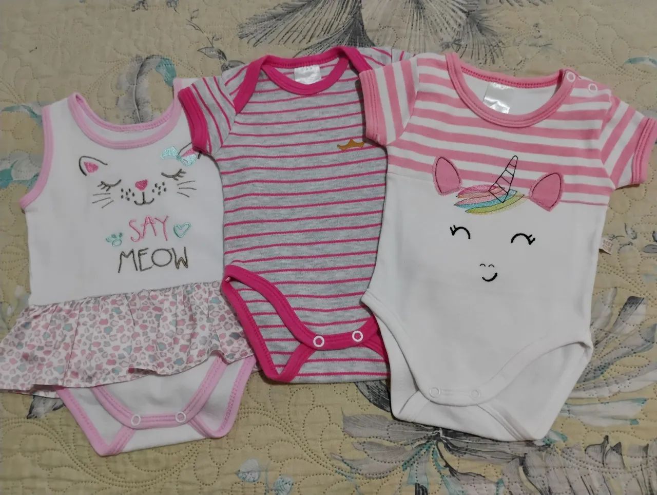 Conjunto de bodys da Best Club-RN/P