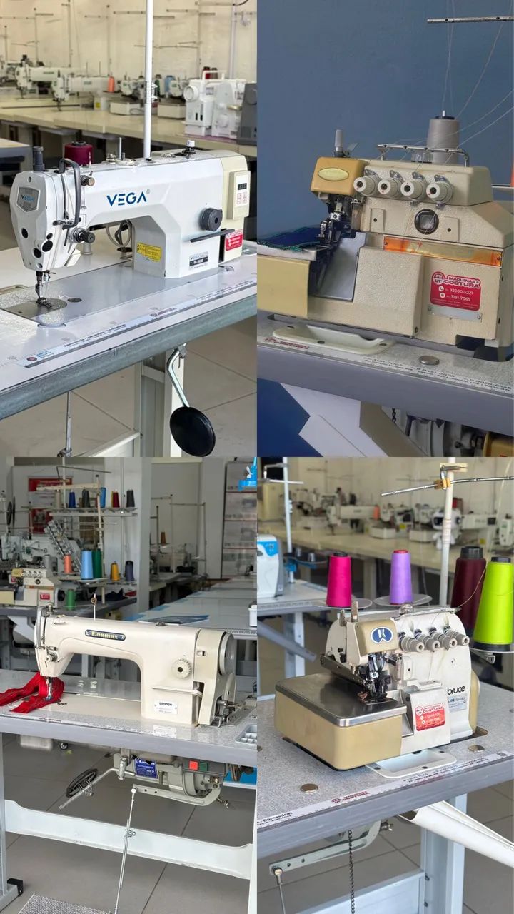 MÁQUINA DE COSTURA E ITENS PARA CONFECÇÃO  - Foto 6