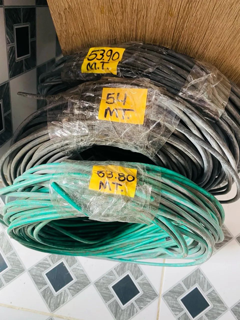 Cabo elétrico de 10mm 