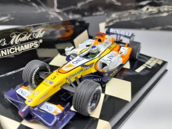 Miniatura Toyota F1 Debut 2002 Australia Gp Mika Salo Minichamps 1