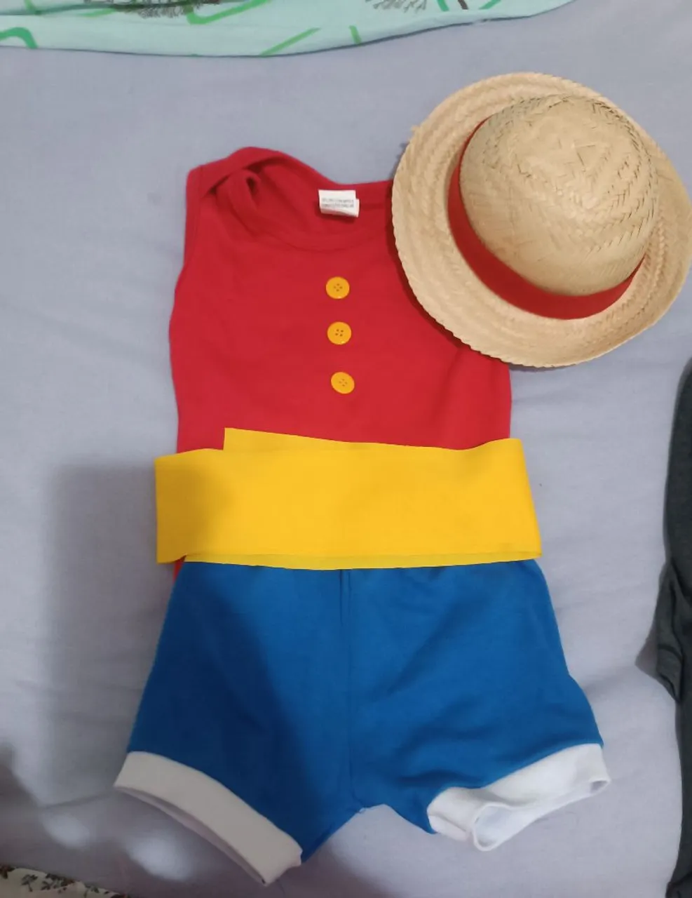 Fantasia Infantil - Luffy - One Piece
