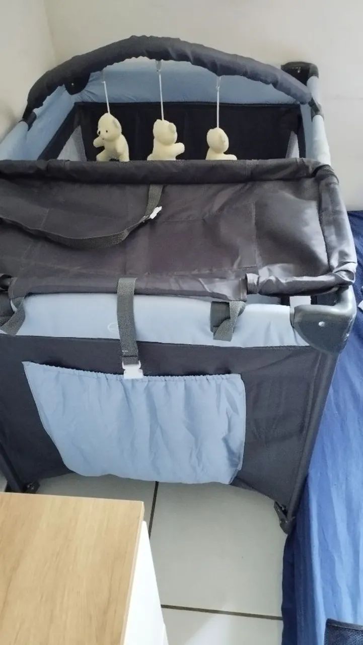 Berço Portátil Semi Novo - Foto 5