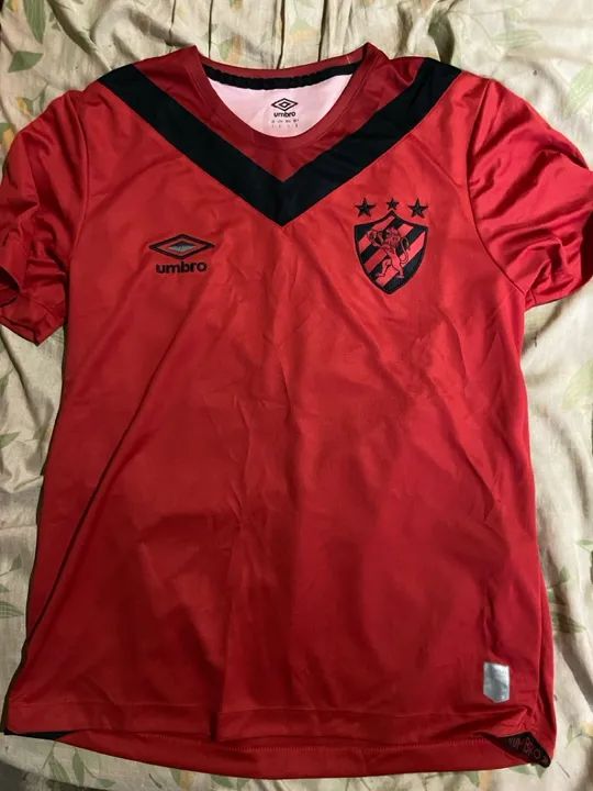 Camisa vermelha do Sport Recife, tamanho G, usada