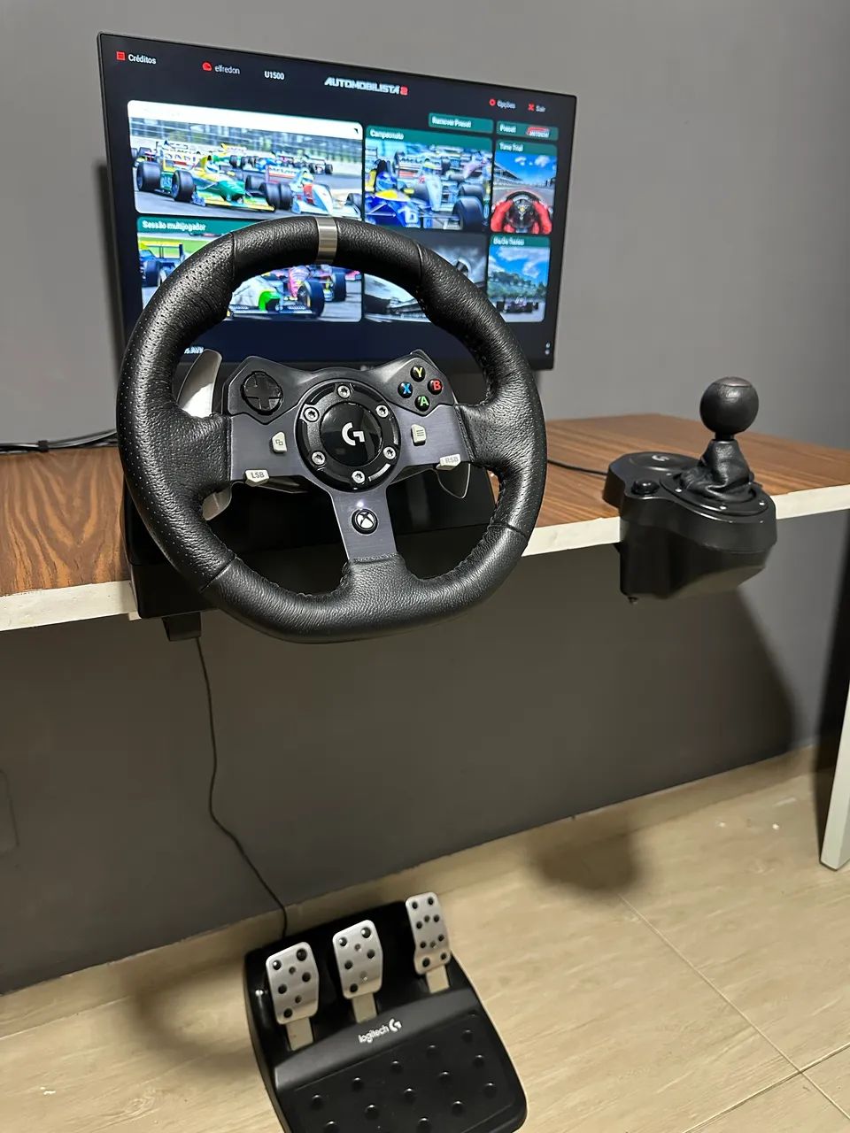 Volante Logitech G920 completo 64318473227395121