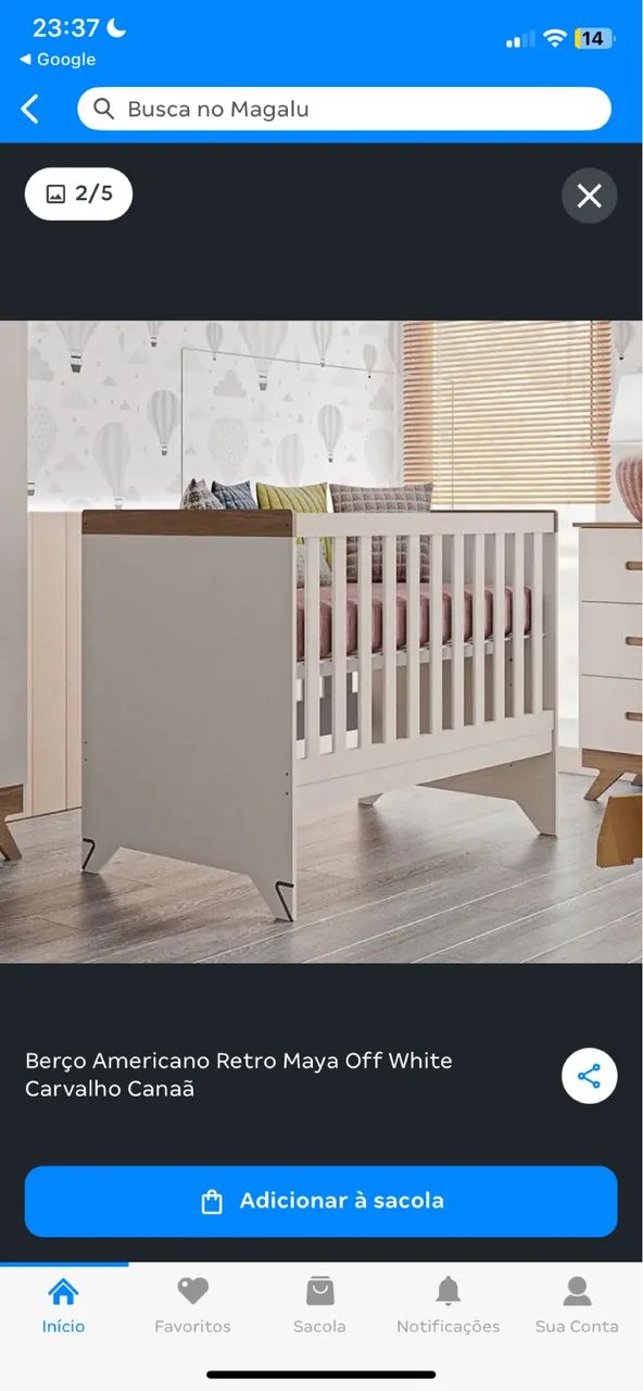 Vende-se berço novo na caixa  - Foto 4