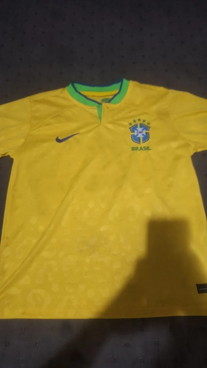 Camisa Nike Brasil I 2022/23 Masculina