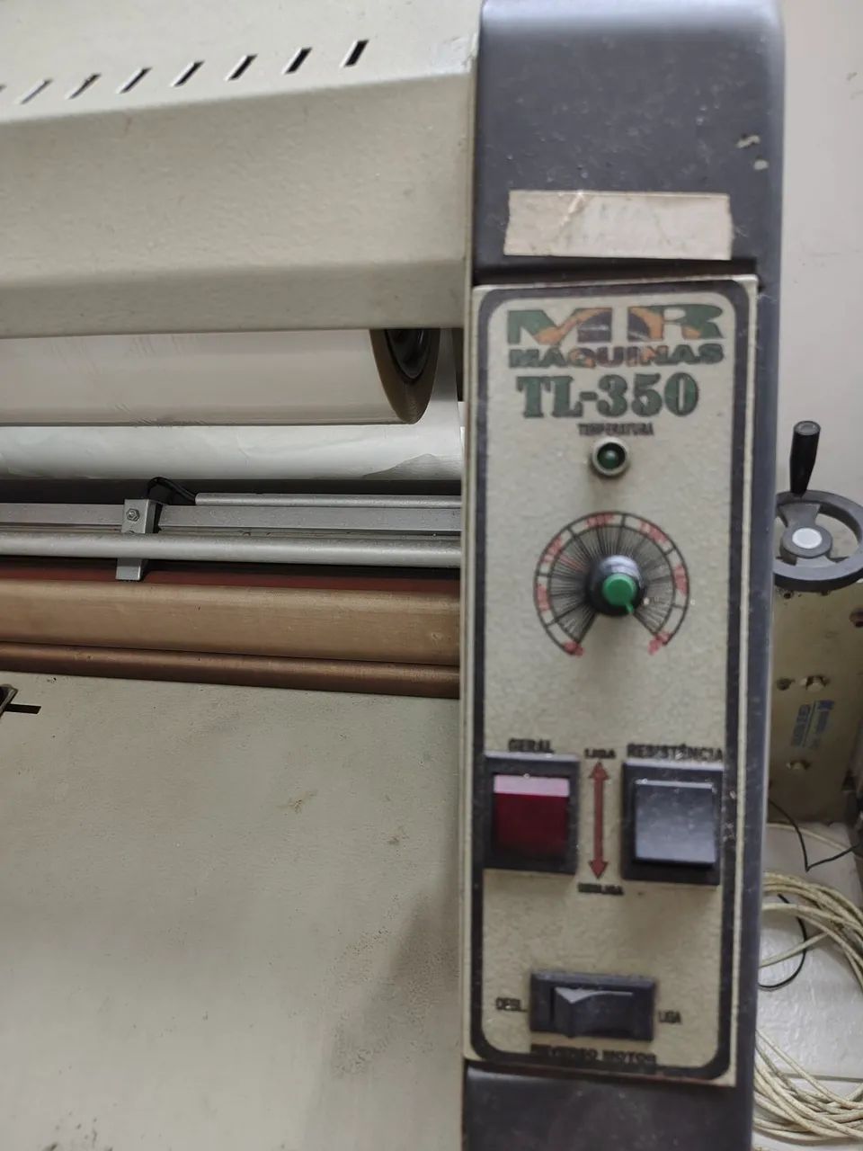 Termo laminadora A3 com bobina bopp TL-350 - Foto 2
