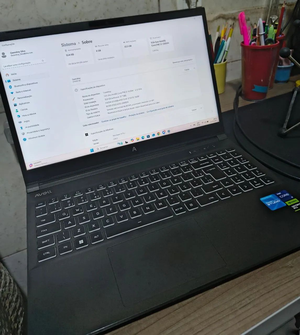 Notebook Avell - Desempenho e design premium - Foto 2
