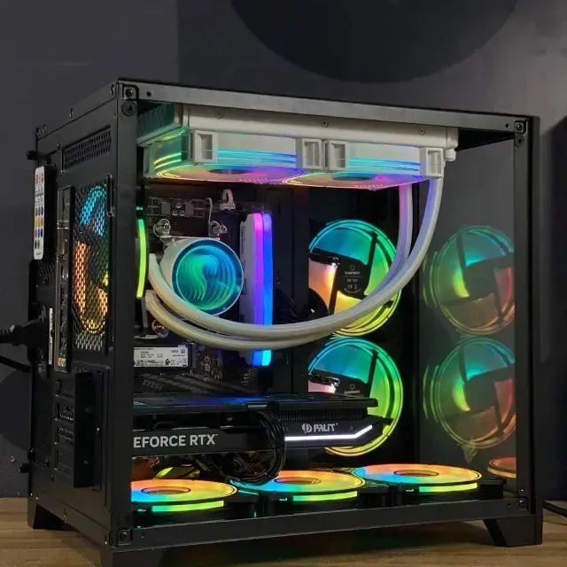 PC Gamer Novo RYZEN 7 + RTX 4070 + 1 ano de garantia e em até 12x - Foto 2